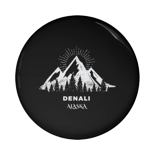 Denali National Park Pin Buttons