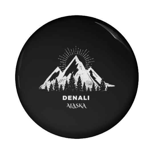 Denali National Park Pin Buttons