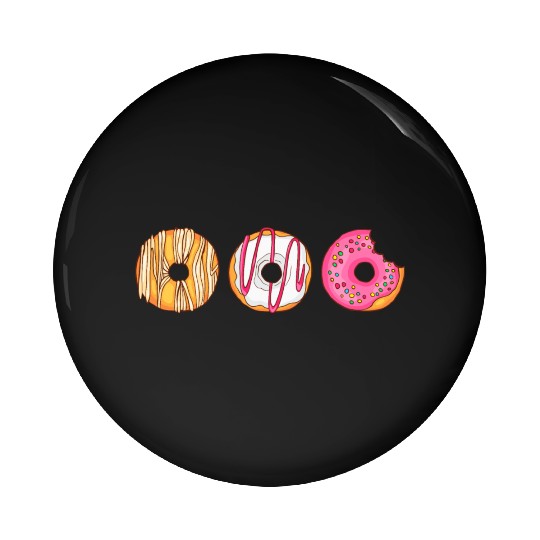 Donuts Bakery Cookie Candy Sweets Cake Confiserie Pin Buttons