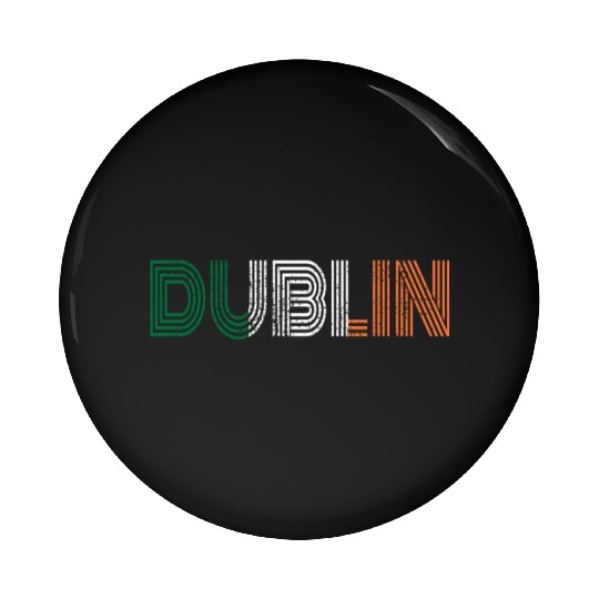 Ireland Dublin Pin Buttons