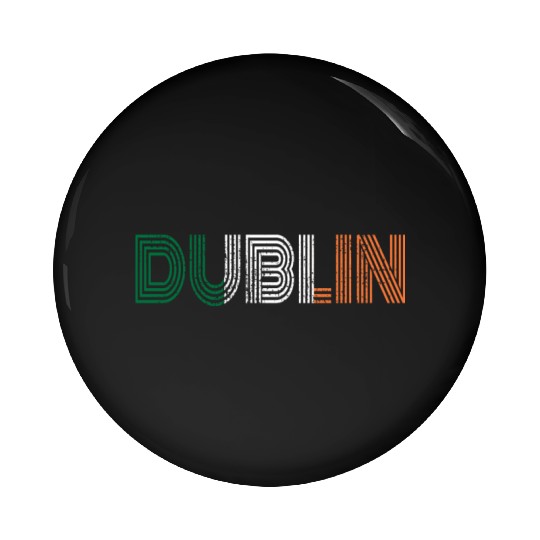 Ireland Dublin Pin Buttons