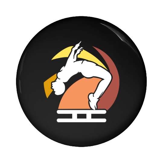 Street Workout - Calisthenics - Backflip Pin Buttons