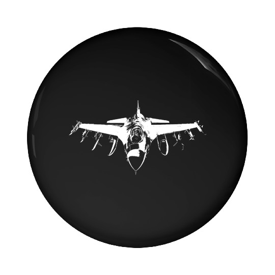 Fighter jet pilot airforce Pin Buttons