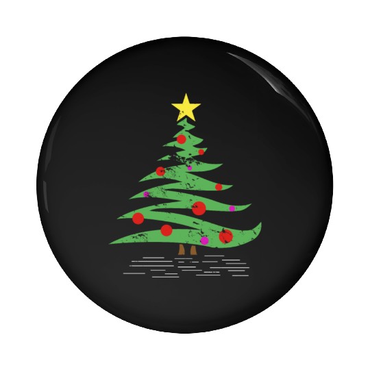 Christmas Tree gift winter kids grandparents Pin Buttons