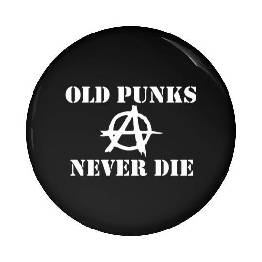 OLD PUNK ROCK Pin Buttons