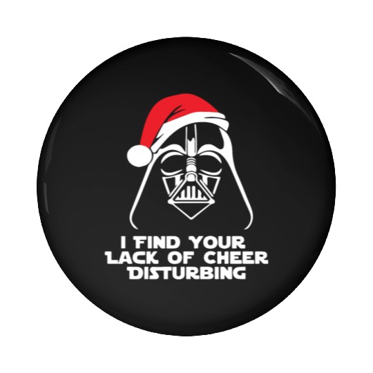 New Funny Darth Vader Star Wars Themed Christmas Pin Buttons