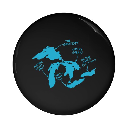 Great Lakes Pin Buttons