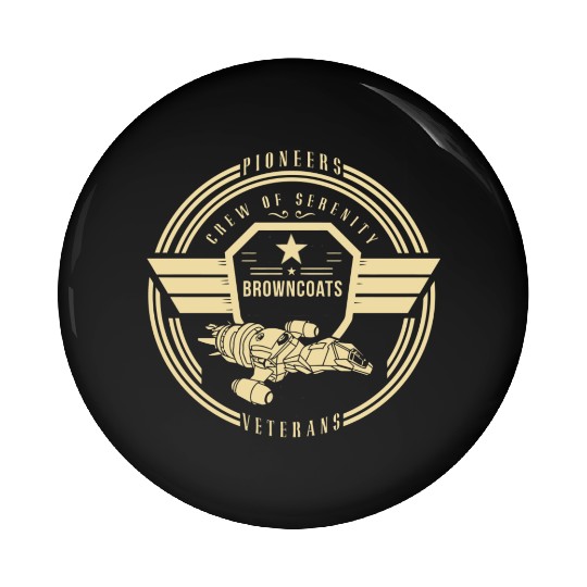 Crew of Serenity Firefly Pin Buttons