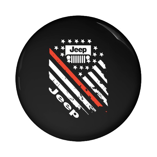 jeep car logo slogan country jeep Pin Buttons
