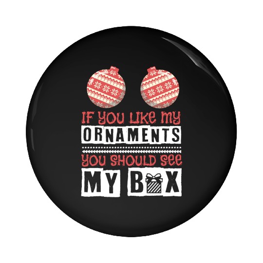 Boobs Sexy Christmas Dirty Naughty Boobs Gift Pin Buttons
