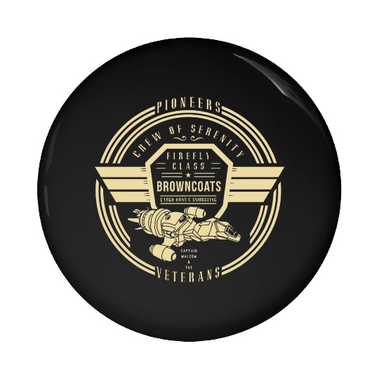 Crew of Serenity Firefly Pin Buttons