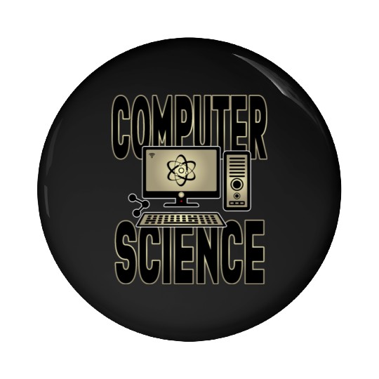 Computer Science-It Pin Buttons