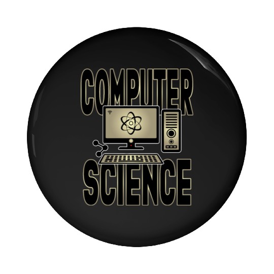 Computer Science-It Pin Buttons