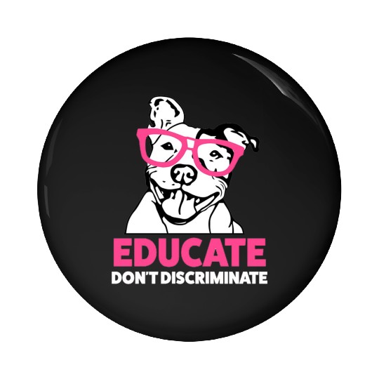 PitBull Pin Buttons Colourful Pit Bulls Pin Buttons