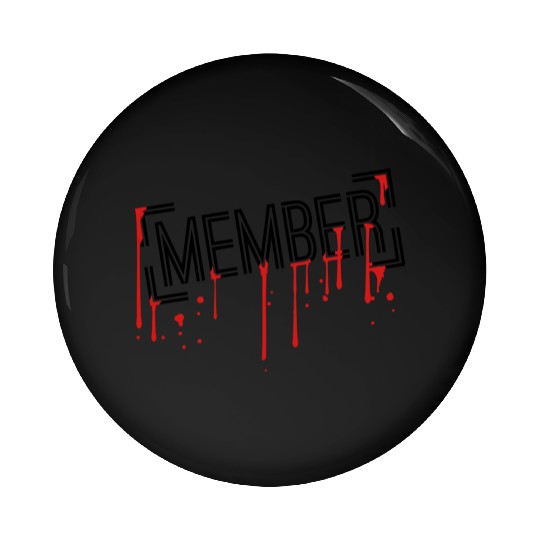blood drop graffiti community stamp team crew frie Pin Buttons