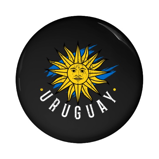 Uruguay Pin Buttons