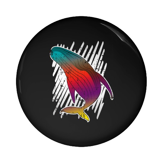 Whale Pin Buttons