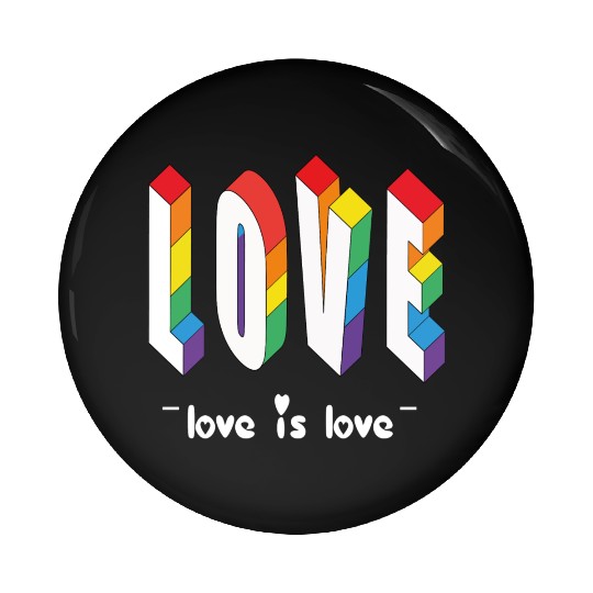 Love is Love Pin Buttons