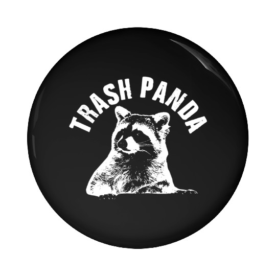 Raccoon Trash Panda Pin Buttons