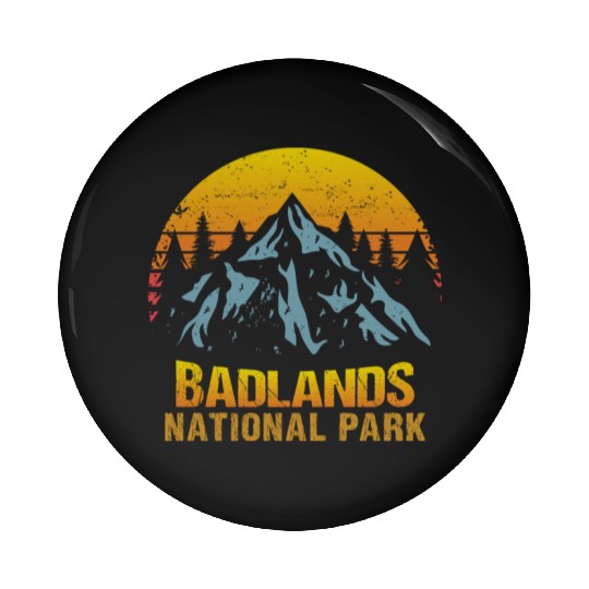 Badlands National Park Pin Buttons