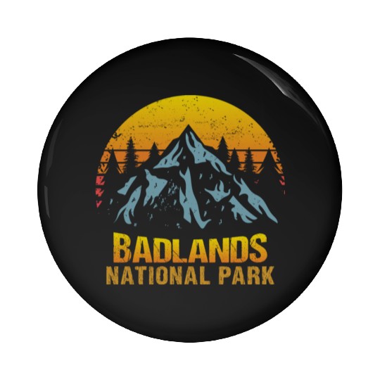 Badlands National Park Pin Buttons