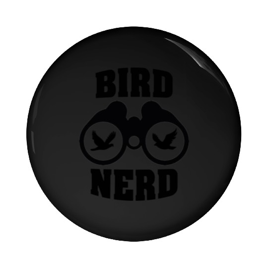 Bird Nerd Pin Buttons