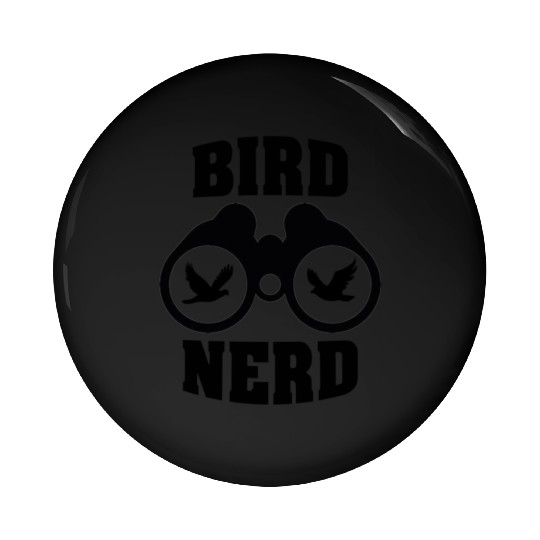 Bird Nerd Pin Buttons