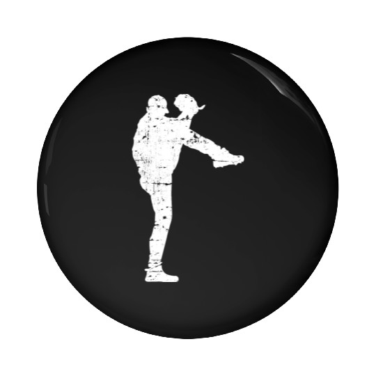 Baseball Pitcher Pin Buttons