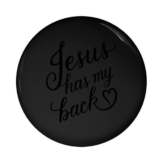 Jesus has my back 01 Pin Buttons