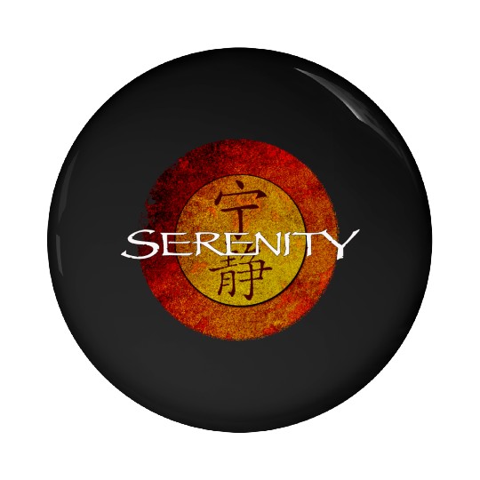 Firefly Serenity Shield Pin Buttons