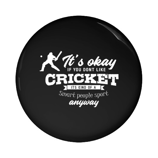 Cricket Team Gift Funny Cricket Player Pin Buttons