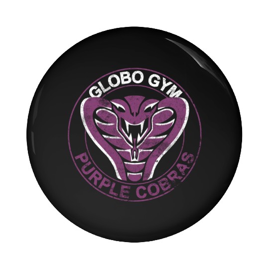 Globo Gym Vintage Pin Buttons