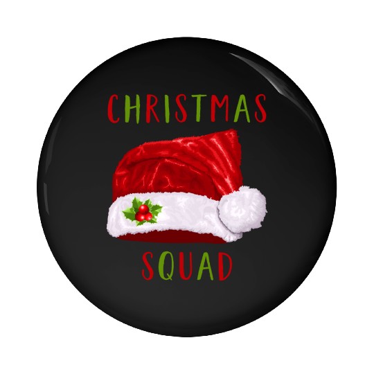 christmas squad Pin Buttons