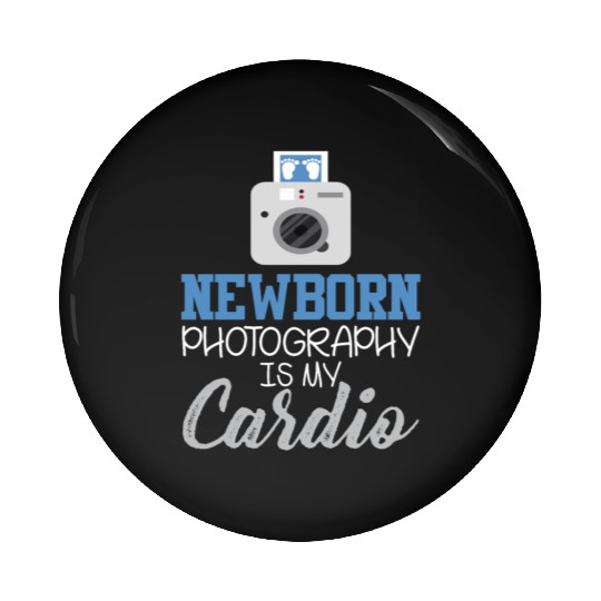 Newborn Photography Cardio Baby Photo Shooting Pin Buttons