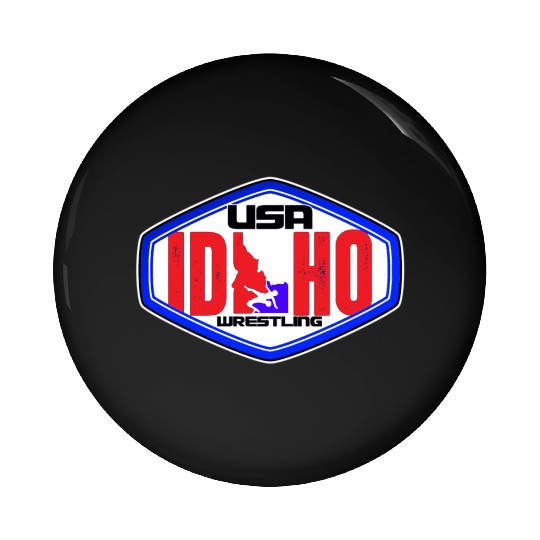 Idaho Division Team USA Wrestling Pin Buttons