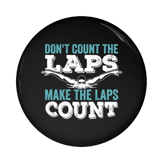 Swim Swimming Pin Buttons