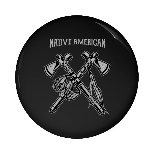 Native American Pin Buttons