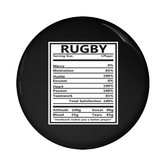 Rugby Definition Rugby Player Gift Pin Buttons