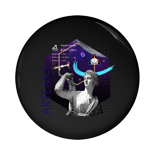 NASA Artemis program (2017–present) Pin Buttons