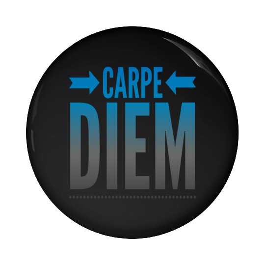 carpe Diem Pin Buttons