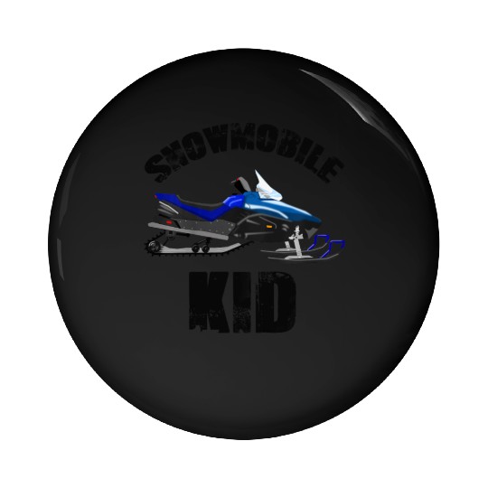 Awesome Gift for Snowmobile Kid || Pin Buttons