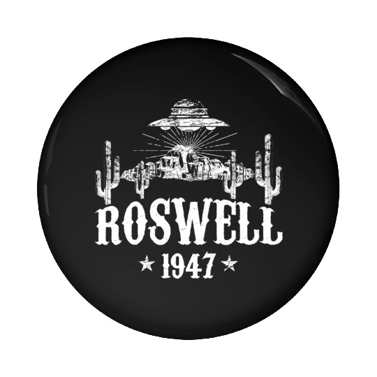 Roswell Flying Saucer 1947, Storm Area 51, UFO Pin Buttons