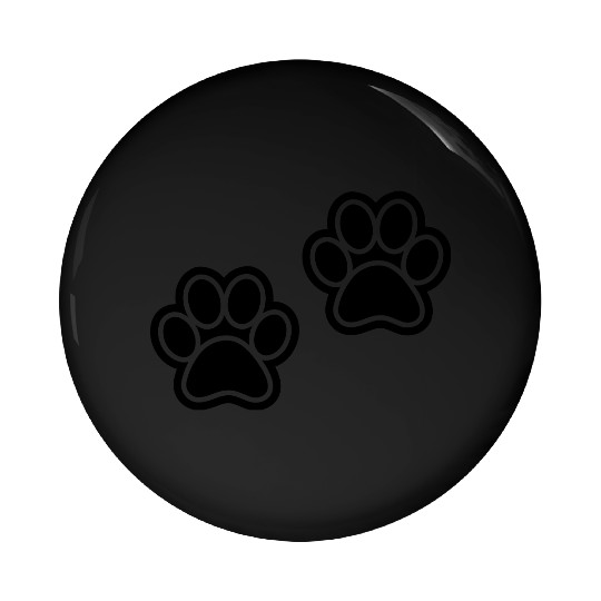 Paw Prints Pin Buttons
