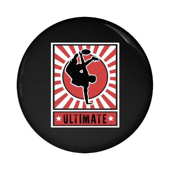 Ultimate - Ultimate Frisbee Pin Buttons