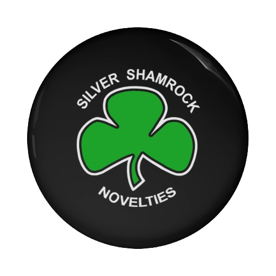 Silver Shamrock Novelties Pin Buttons