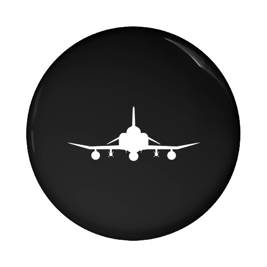 F-4 Phantom II Military Fighter Jet Pin Buttons
