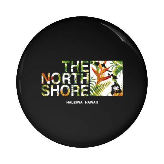 North Shore Haleiwa Bird Of Paradise Pin Buttons