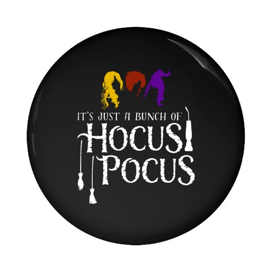 It's Just a Bunch of Hocus Pocus Pin Buttons