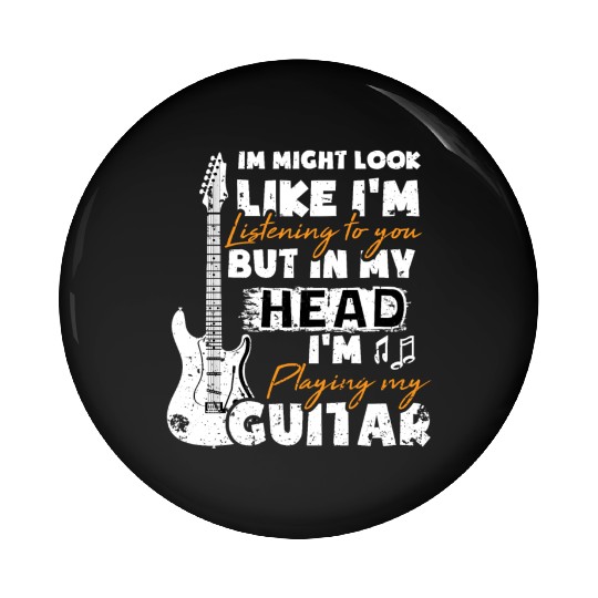 Guitarist Guitarist Gift Guitar Player Pin Buttons