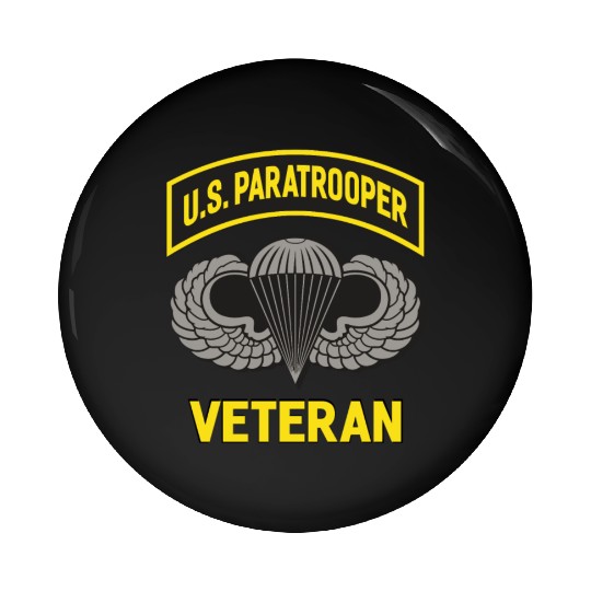 Us Paratrooper Airborne Division Army Veteran Pin Buttons